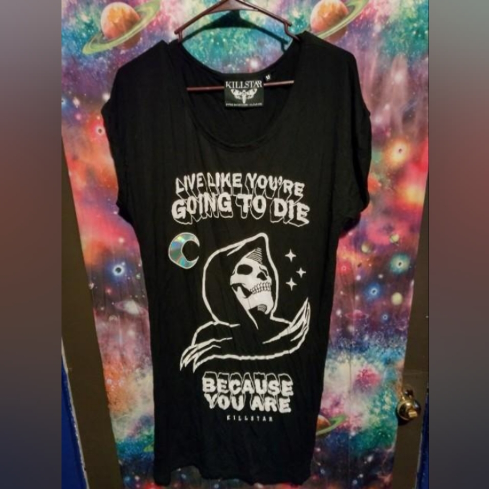 Killstar T shirt dress